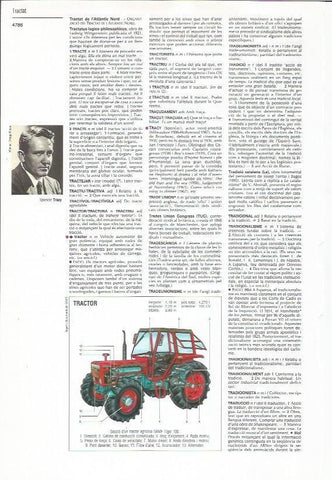 LAMINA 24425: Tractor