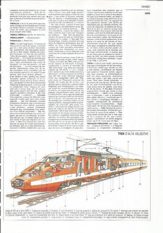 LAMINA 24426: Tren de alta velocidad