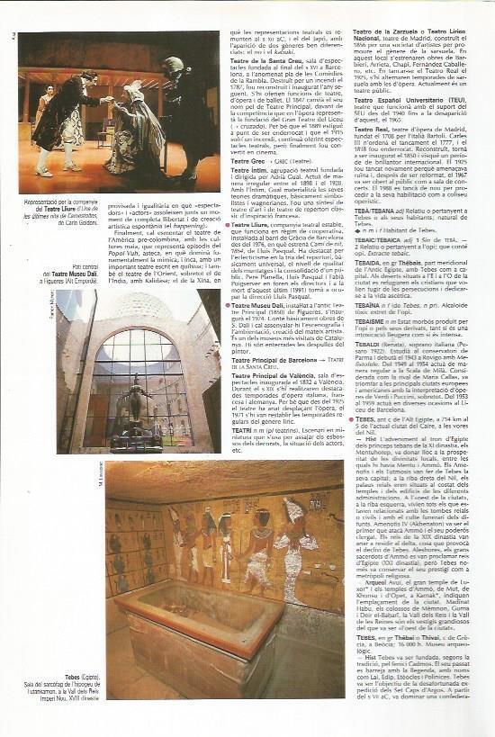 LAMINA 24412: Museo Dali de Figueras y Sepulcro en Tebas