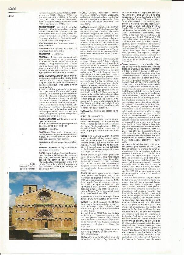 LAMINA 24402: Iglesia de Santo Domingo en Soria