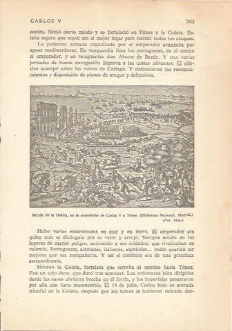 LAMINA 24284: Batalla de la Goleta en Tunez