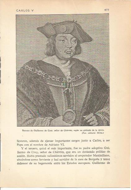 LAMINA 24260: Guillermo de Croy, señor de Chievres