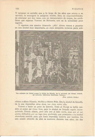 LAMINA 24327: Los soldados de Cublai atacan Salanfu