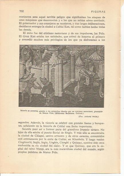LAMINA 24328: Marco Polo en el ataque a Salanfu