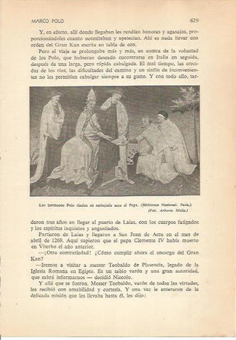 LAMINA 24307: Los hermanos Polo ante el Papa