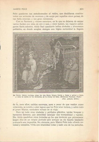 LAMINA 24311: Marco Polo en Persia