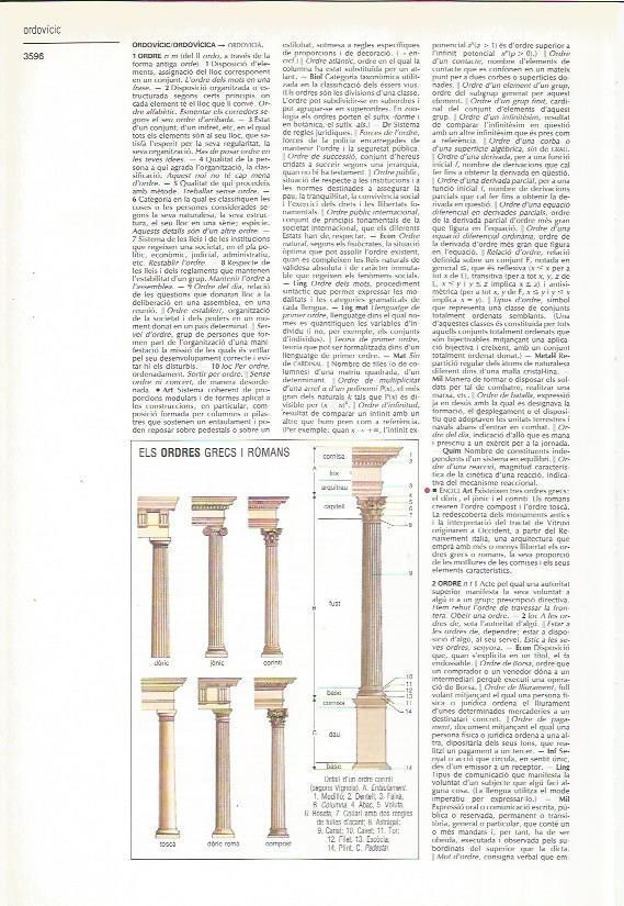 LAMINA 24455: Ordenes de Grecia y Roma