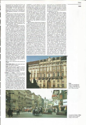 LAMINA 24442: Cancelleria del Imperio y Graben en Viena, Austria