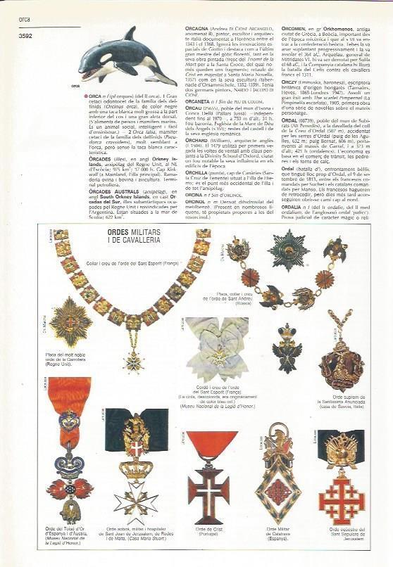 LAMINA 24454: Ordenes militares y de caballeria