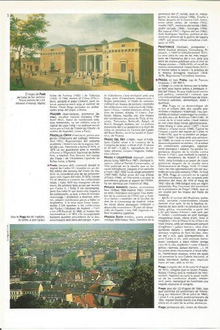 LAMINA 24512: Vista de Praga y el Museo del Prado