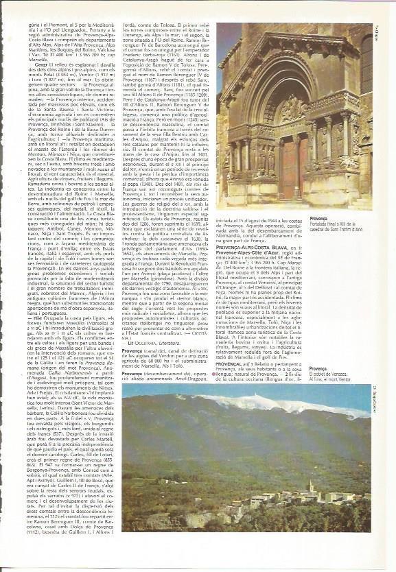 LAMINA 24515: Catedral de Arle, Francia y vista de Venasca