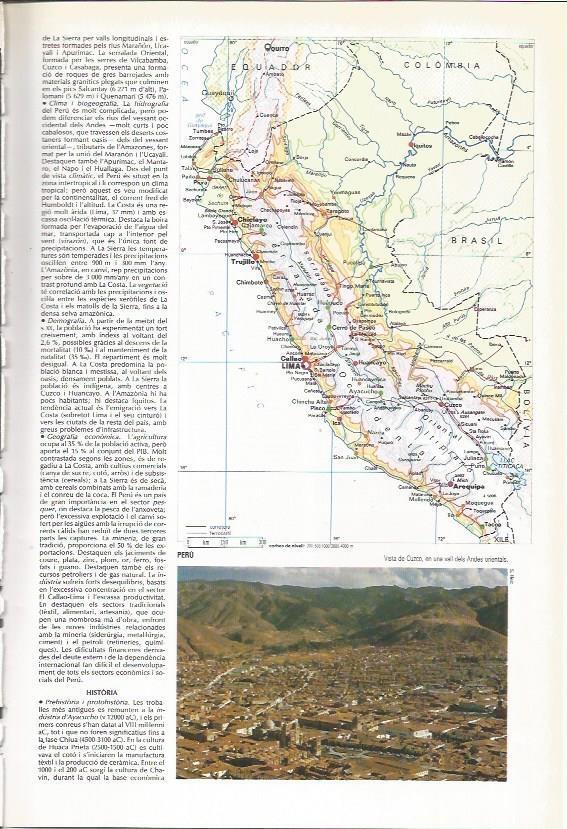 LAMINA 24494: Mapa de Peru