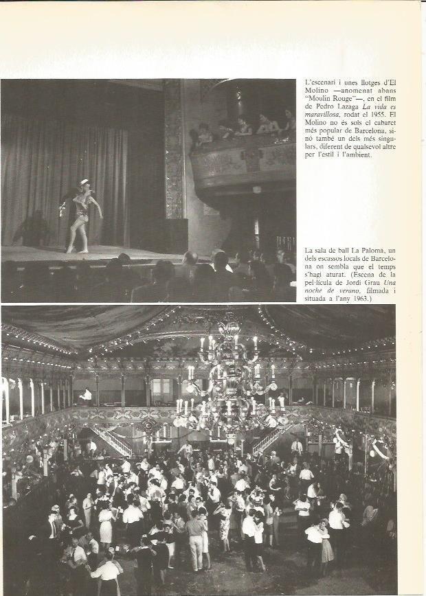 LAMINA 24001: Escenario de El Molinio y La Paloma, Barcelona