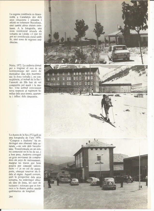 LAMINA 24003: Nuria en 1972 y Seu d'Urgell en 1970