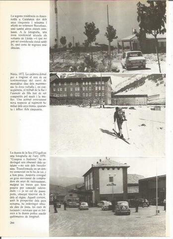 LAMINA 24003: Nuria en 1972 y Seu d'Urgell en 1970