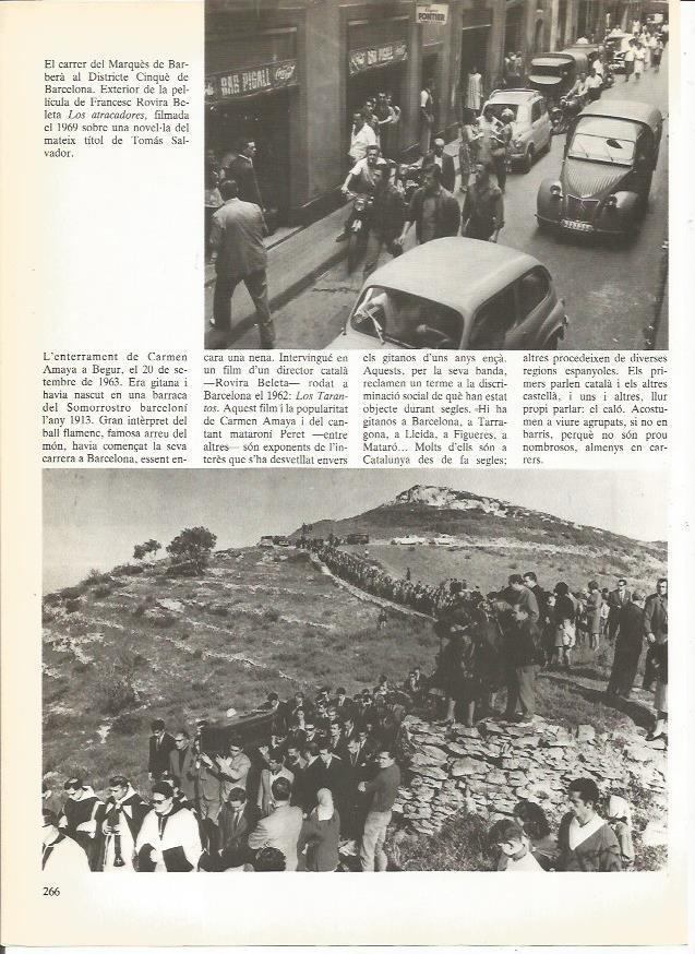 LAMINA 24004: Calle Marques de Barcelona y entierro de Carmen Amaya en 1963