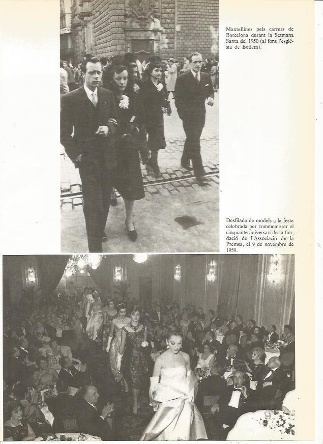 LAMINA 24008: Semana Santa de Barcelona de 1950