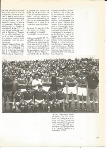 LAMINA 23987: La Union Deportiva de Lleida 