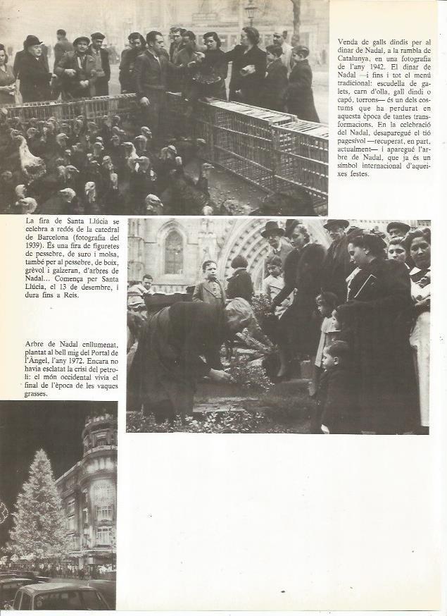 LAMINA 23995: Feria de Santa Llucia de Barcelona de 1939