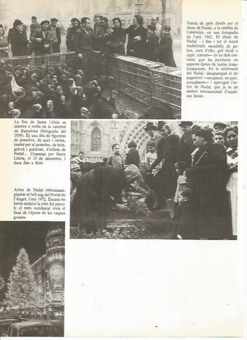 LAMINA 23995: Feria de Santa Llucia de Barcelona de 1939