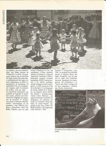 LAMINA 23997: Sardanas en Camprodo en 1958