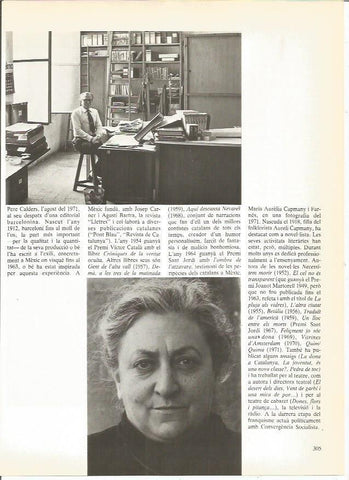 LAMINA 24022: Pere Calders y Maria Aurelia Campmany