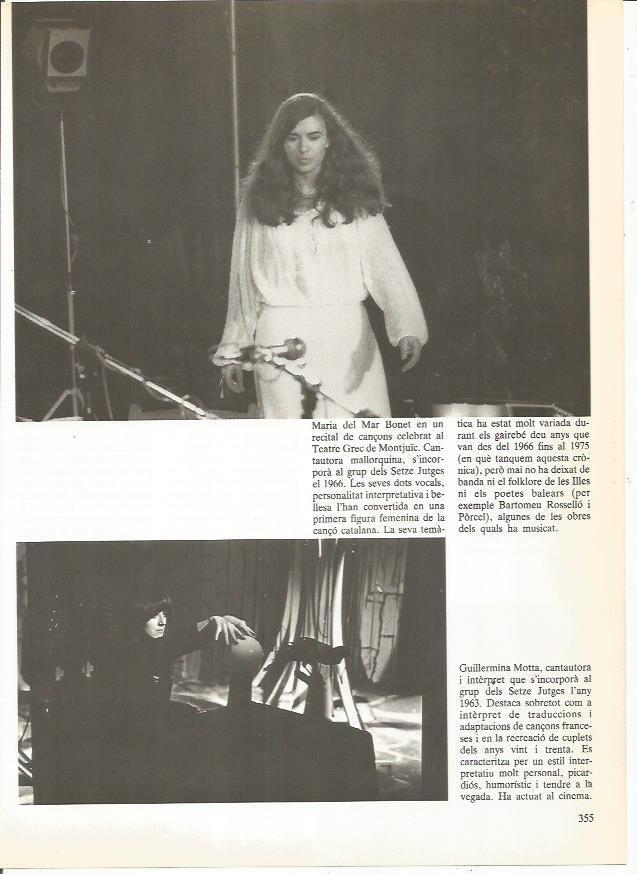 LAMINA 24047: Maria del Mar Bonet y Guillermina Motta