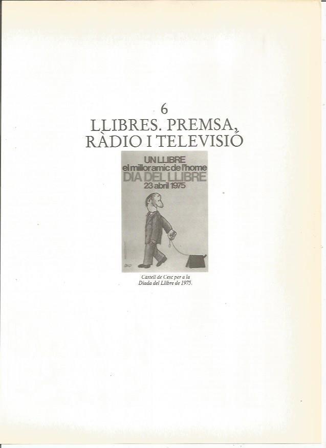 LAMINA 24057: Cartel de Cesc para el Dia del Libro de 1975