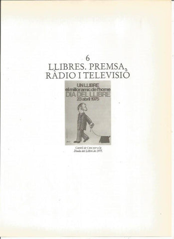 LAMINA 24057: Cartel de Cesc para el Dia del Libro de 1975