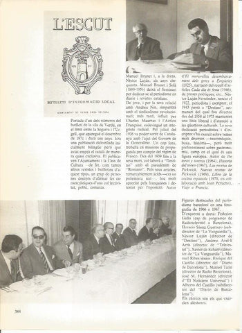 LAMINA 24061:Portada de L'Escut de Verdu, Lleida