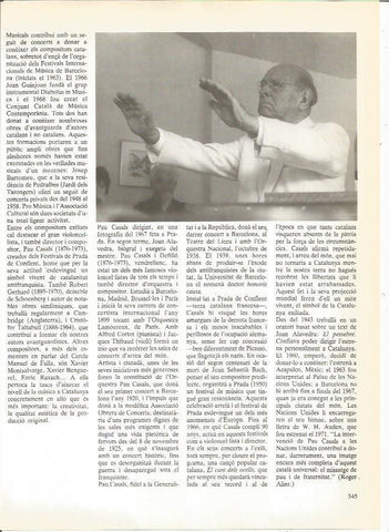 LAMINA 24042: Pau Casals en Prada. 1967