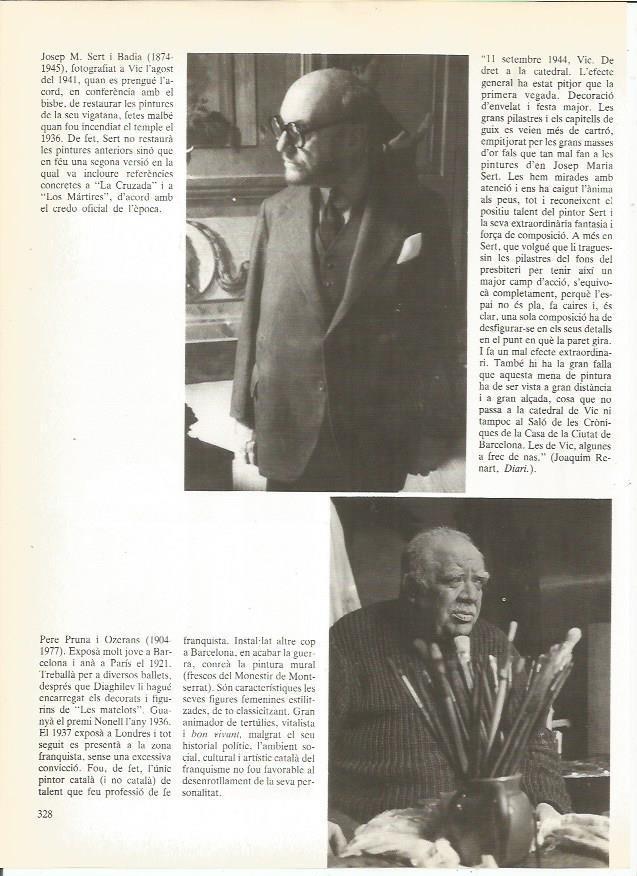 LAMINA 24033: Josep M Sert y Pere Pruna