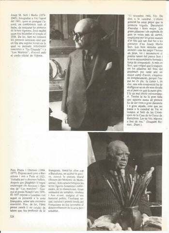 LAMINA 24033: Josep M Sert y Pere Pruna