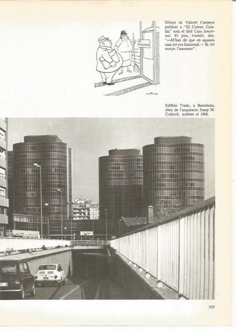 LAMINA 24039: Edificios Trade de Barcelona