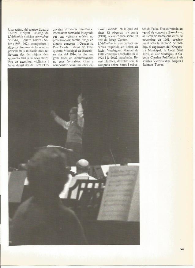 LAMINA 24043: Eduard Toldra dirigiendo un ensayo
