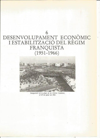 LAMINA 23920: Inauguracion de la plaza de las Glories en Barcelona, 1961