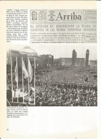 LAMINA 23922: Congreso Eucaristico Internacional el 29 de mayo de 1958 en Barcelona
