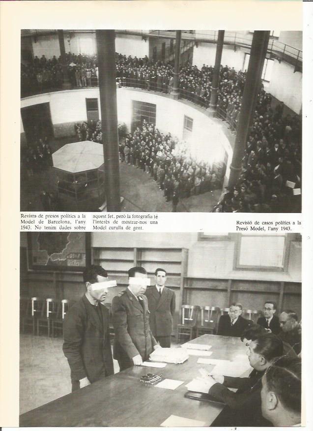 LAMINA 23904: Revision de presos en la Modelo de Barcelona. 1943