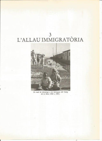 LAMINA 23968: Barracas del Camp de la Bota, Barcelona. 1964-1965