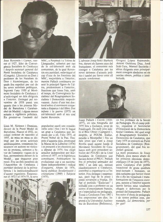 LAMINA 23953: Joan Reventos i Carner, Josep Sole y Josep Pallach