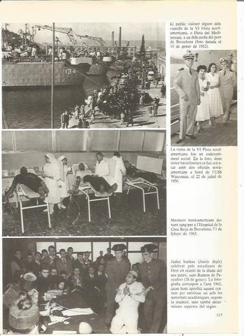 LAMINA 23933: La VI Flota Norteamericana en Barcelona, 1956