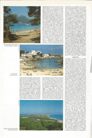 LAMINA 24616: Cala Pi de la Posada, Mallorca y Cala Alcaufar en Menorca