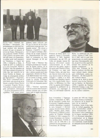 LAMINA 24066: Ferran Valls i Taberner, Francesc de Borja y Joan Coromines
