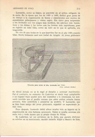 LAMINA 24187: Maquina para torcer hilo, por Da Vinci