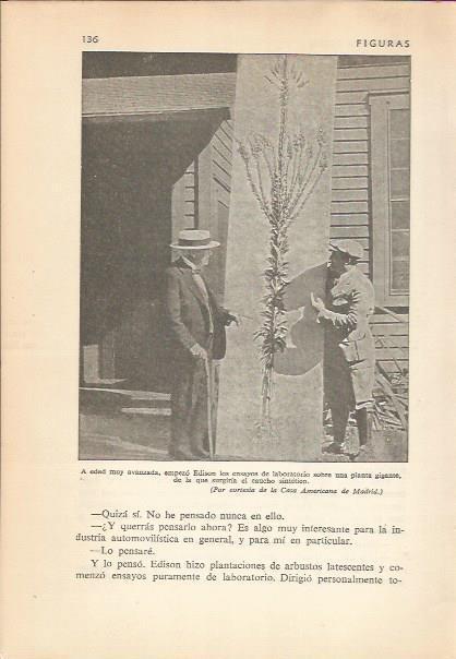 LAMINA 24163: Edison con edad avanzada