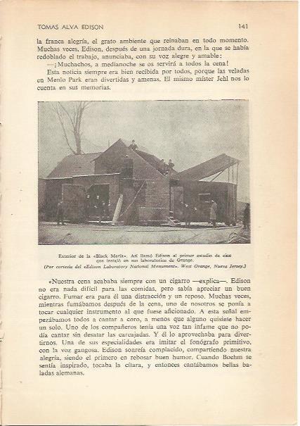 LAMINA 24166: La Black Maria, laboratorios de Edison en Orange