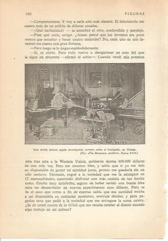 LAMINA 24169: Sala de investigacion del fonografo, en Orange