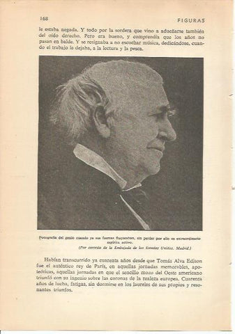 LAMINA 24176: Edison, fotografia de la Embajada de Estados Unidos en España