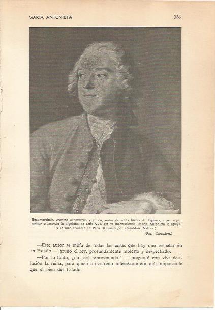 LAMINA 24233: Beaumarchais, por Jean Mare Nattier