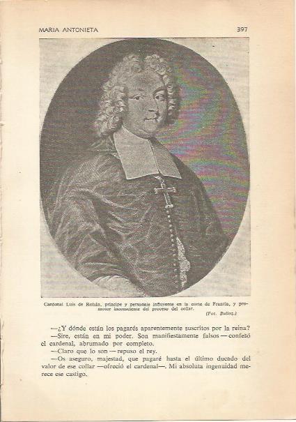 LAMINA 24235: Cardenal Luis de Rohan